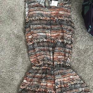 Patterned Romper
